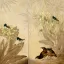 Gaston SUISSE (1896-1988) - Hirondelles de Chine et colins de Californie.